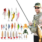 AnglerAdvent - 24 dagen kerstcadeauset met diverse soorten kunstaas en hengelsportartikelen