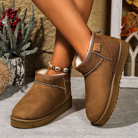 Frostea - Slip-on Mockaboots voor dames Comfortabel en stijlvol voor koud weer