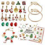 Luxe Sieraden Adventskalender voor Kinderen - 24 Doosjes Armbanden en Bedels voor DIY Kerstsieraden