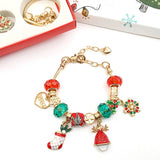 Luxe Sieraden Adventskalender voor Kinderen - 24 Doosjes Armbanden en Bedels voor DIY Kerstsieraden