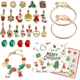 Luxe Sieraden Adventskalender voor Kinderen - 24 Doosjes Armbanden en Bedels voor DIY Kerstsieraden