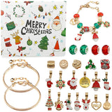 Luxe Sieraden Adventskalender voor Kinderen - 24 Doosjes Armbanden en Bedels voor DIY Kerstsieraden