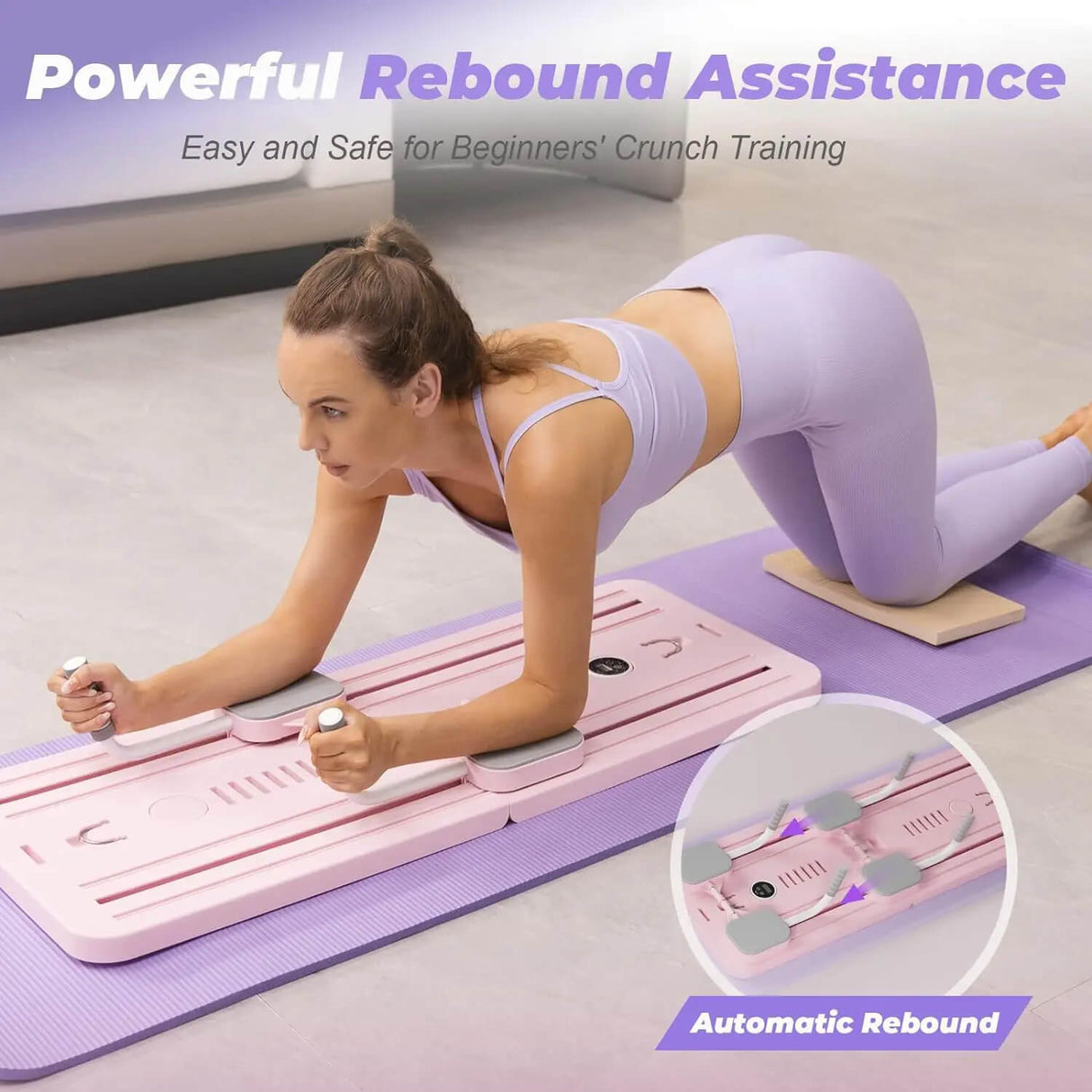 CoreFlex - Multifunctioneel Pilates-bord voor thuisoefeningen