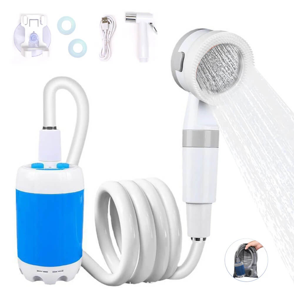 CampFlow - Draagbare douche met waterpomp