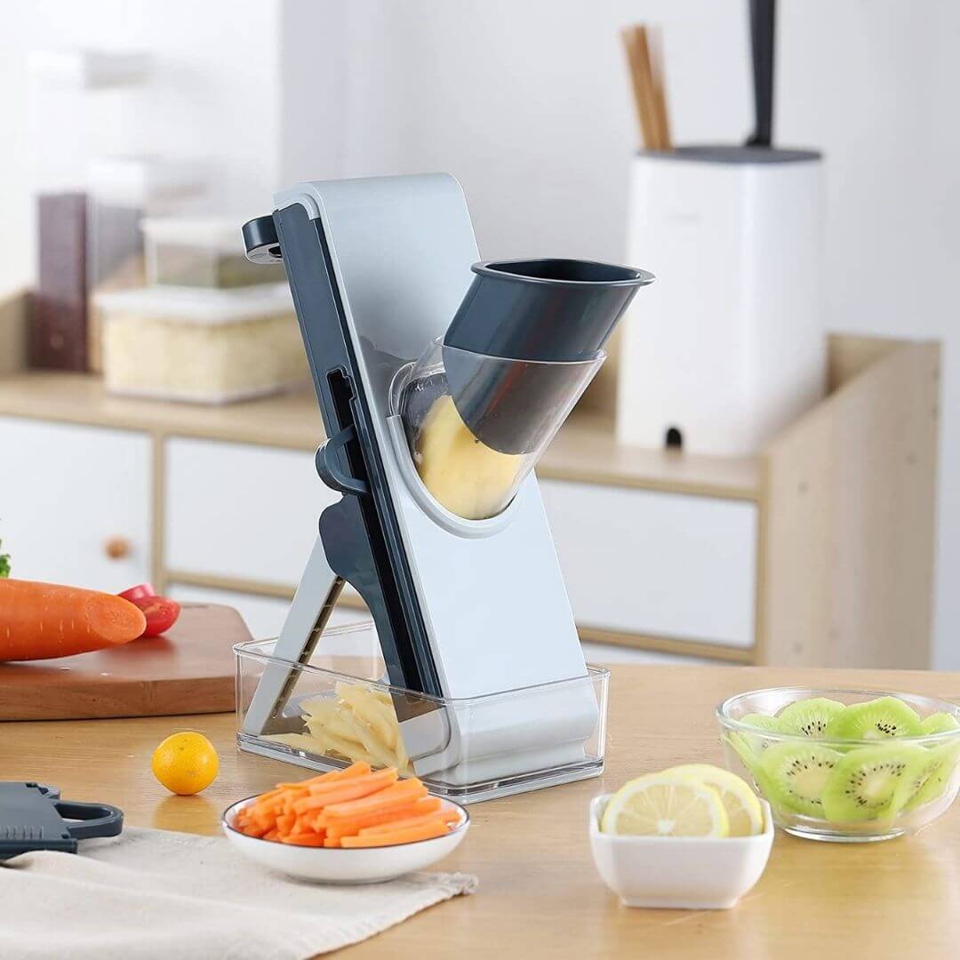 Ergonomische multifunctionele mandoline