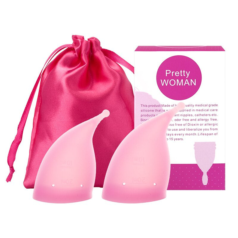 Comfortabele siliconen menstruatiecup voor jou
