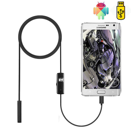 Waterdichte draagbare inspectiecamera voor mobiele telefoon