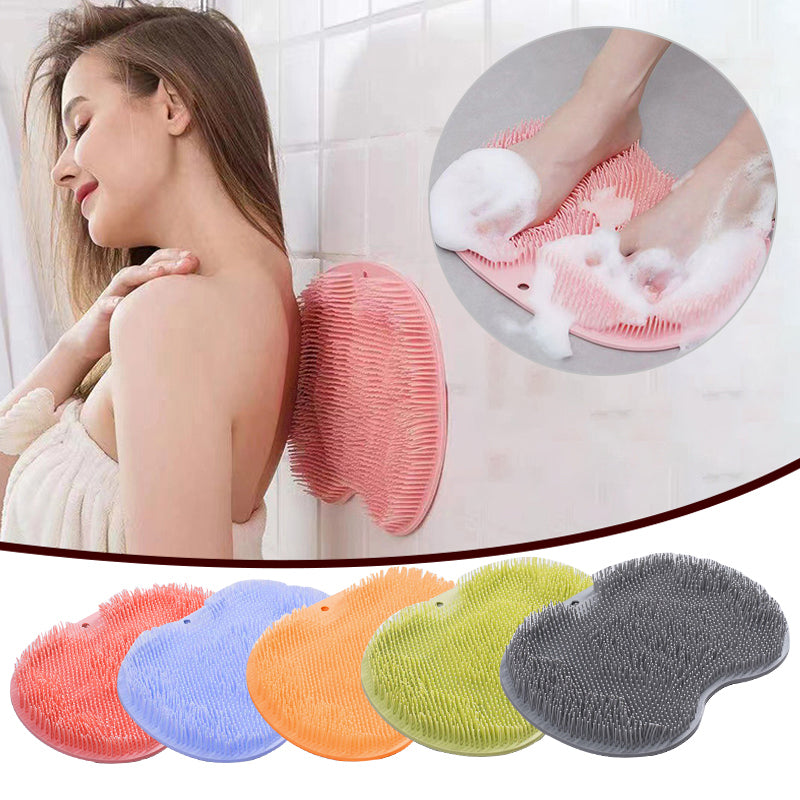 Antislip douche voetenscrub voor bad & rugmassage