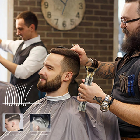 Retro haar- en baardtrimmer snoerloos Vintage