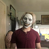 Wit horrormasker - Perfect voor Halloweenfeestjes en griezelige decoraties