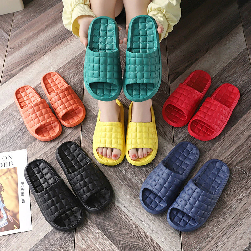 Stijlvolle Regenboog Slippers Binnen Schoenen