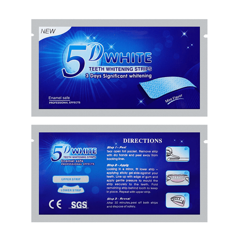 5D Gel Tanden Bleken Strips