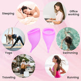 Comfortabele siliconen menstruatiecup voor jou