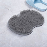 Antislip douche voetenscrub voor bad & rugmassage
